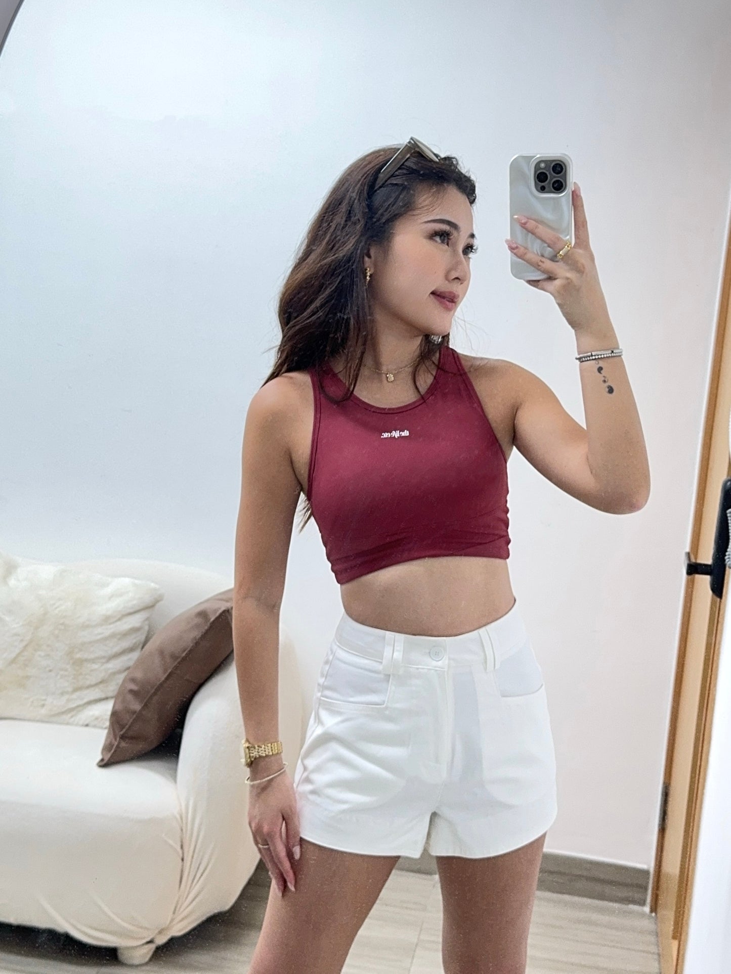 SS08 (Color: Red Wine ; Size: S)