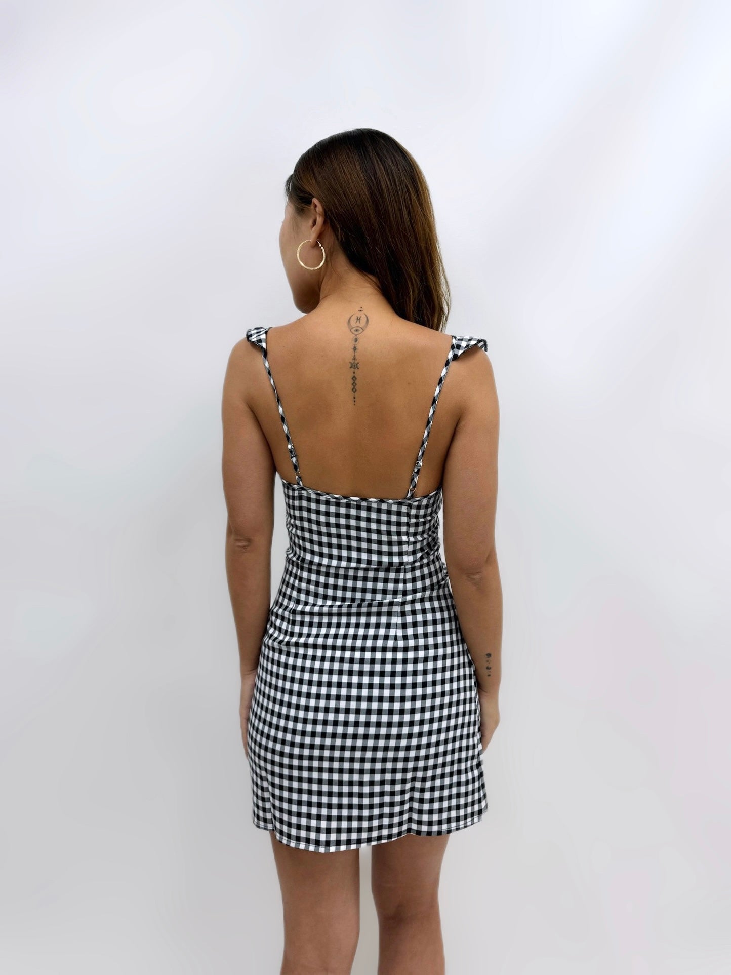Goat Plaid Dress
