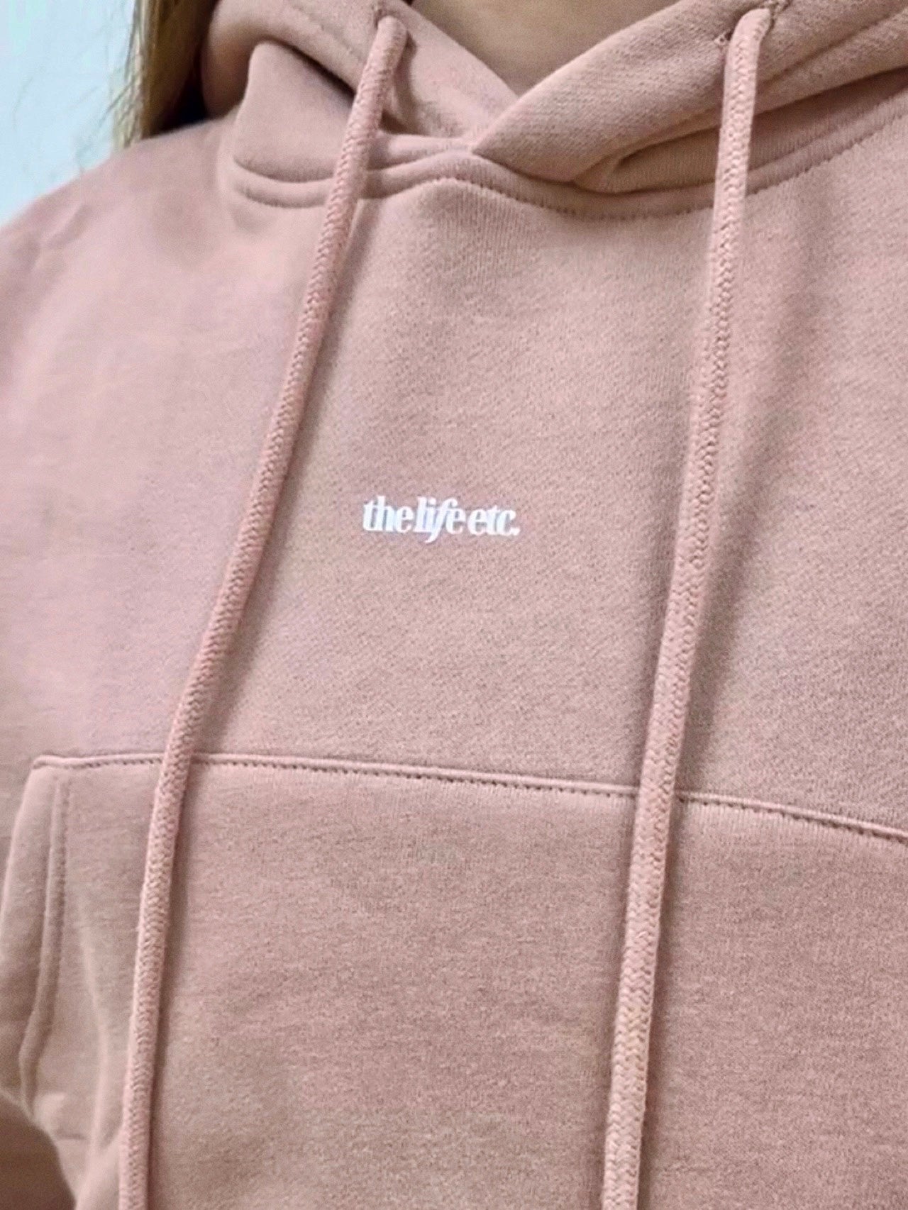 Aura Cropped Hoodie
