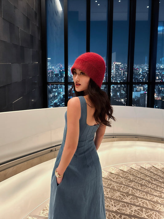 Beckett Denim Maxi Dress