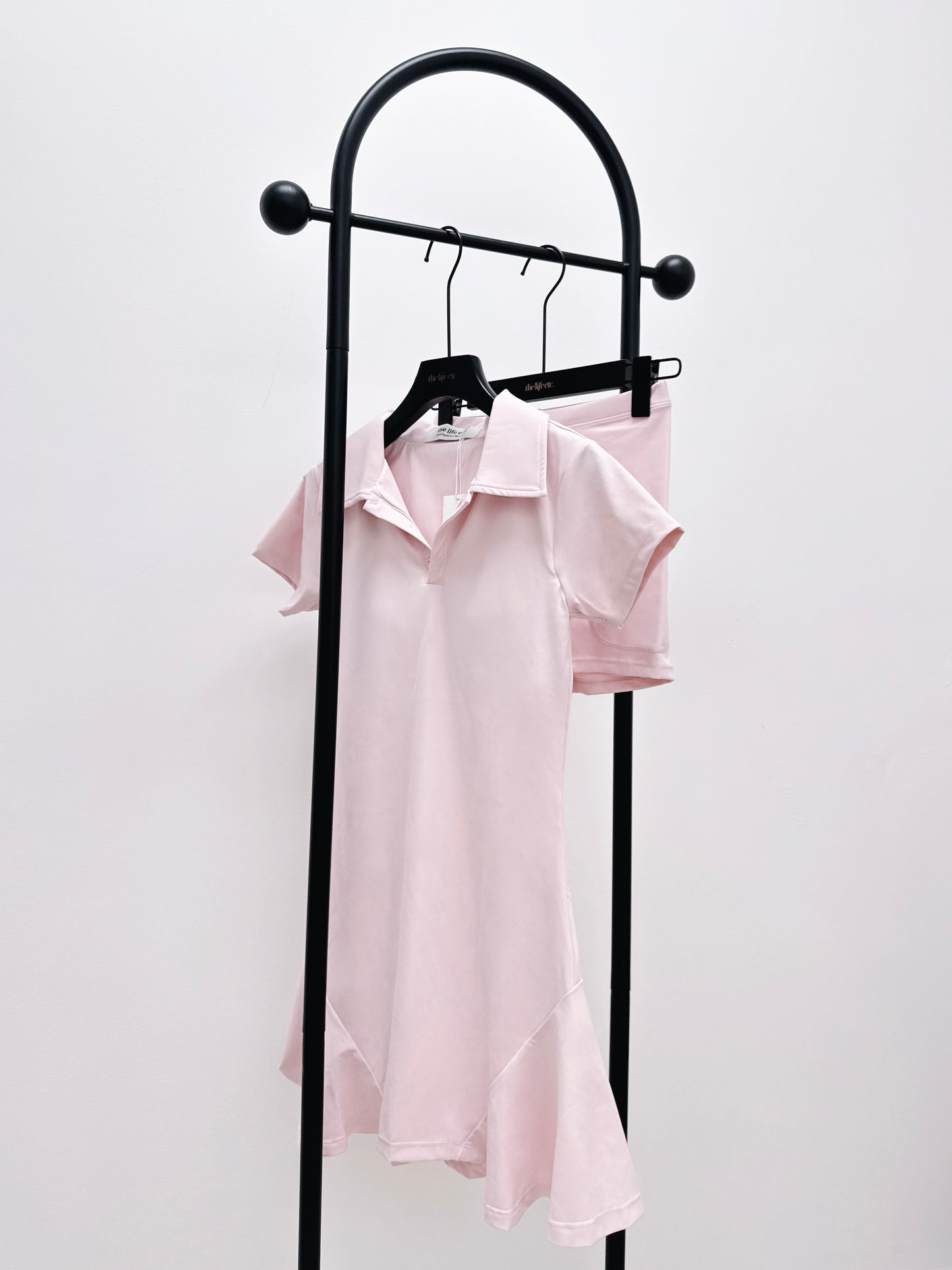 Main Character Padded Polo Dress