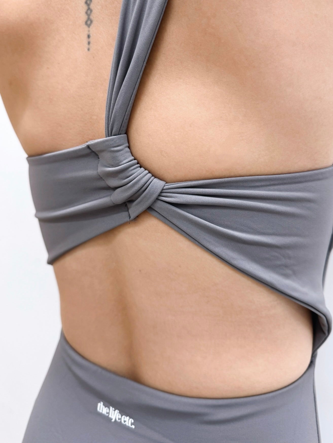 Pyramid One-shoulder Padded Dress