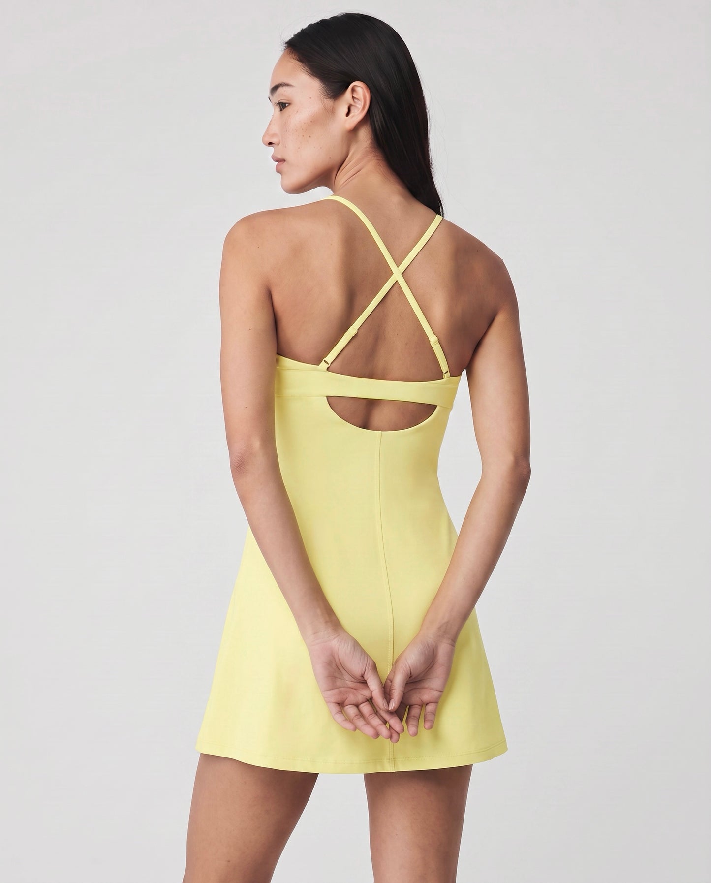 Portofino V-neck Padded Dress