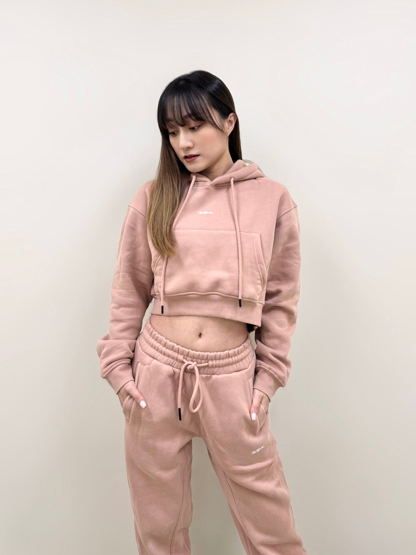 Aura Cropped Hoodie