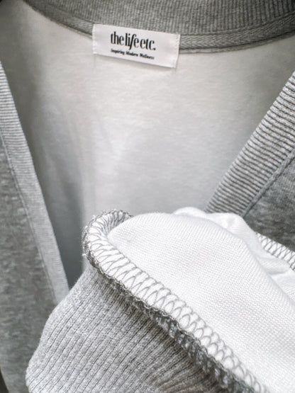 Sweat Shine V-neck Pullover