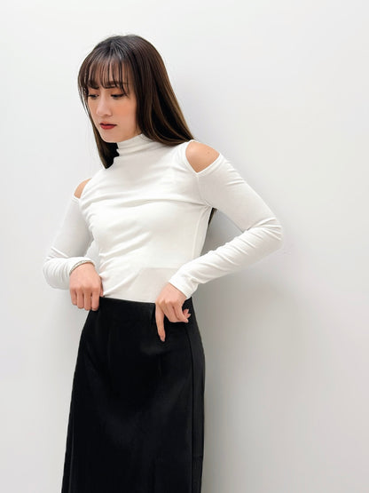Ignite Cold-shoulder Long Sleeve