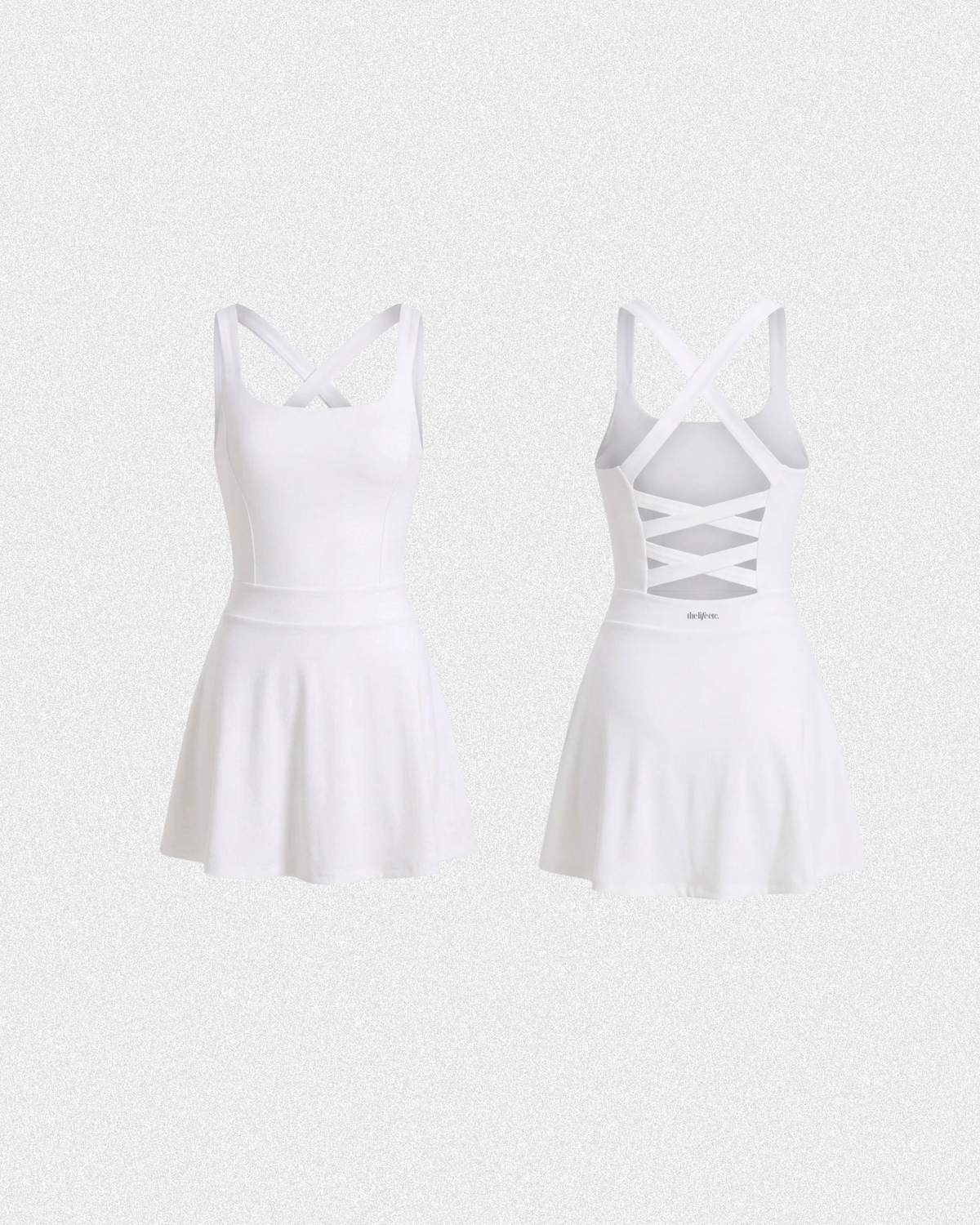 Atlantic Cross-back Tennis Dress