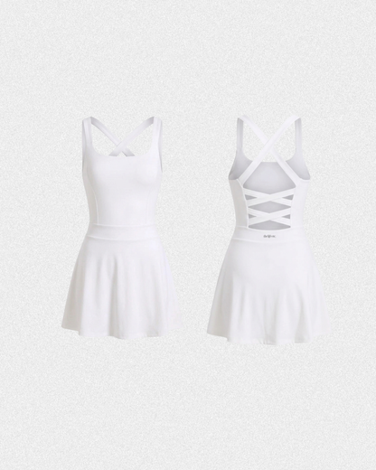 Atlantic Cross-back Tennis Dress