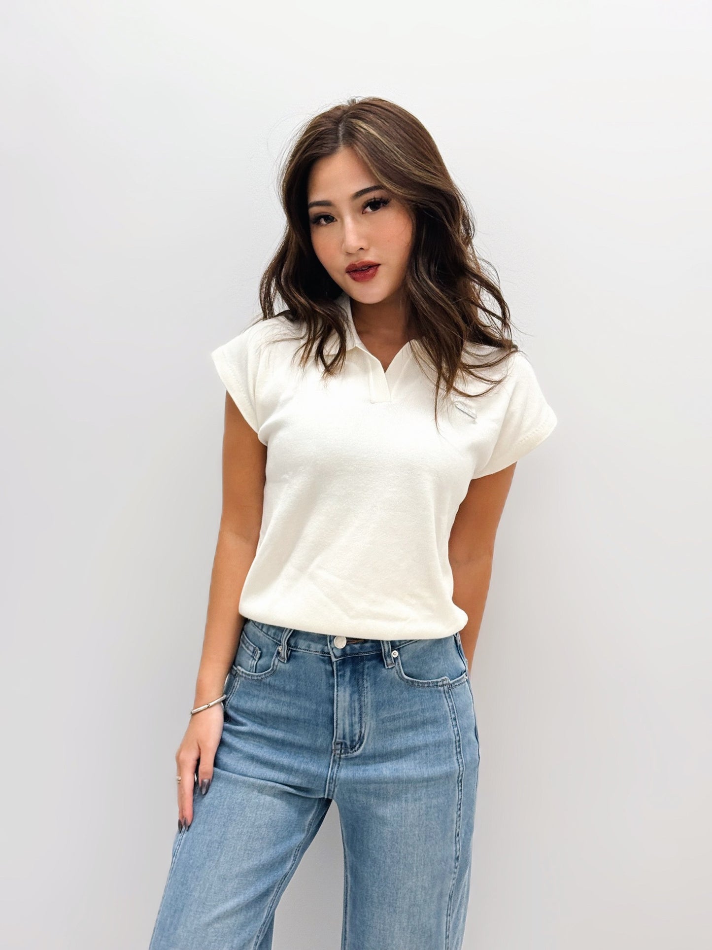 Ordinary Polo Knit Top