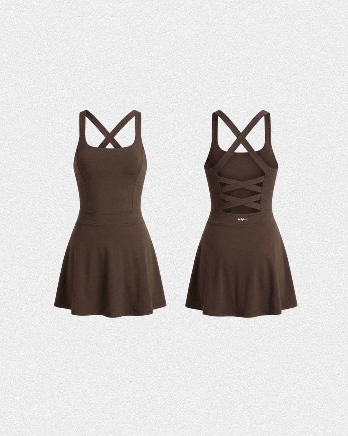 Atlantic Cross-back Tennis Dress