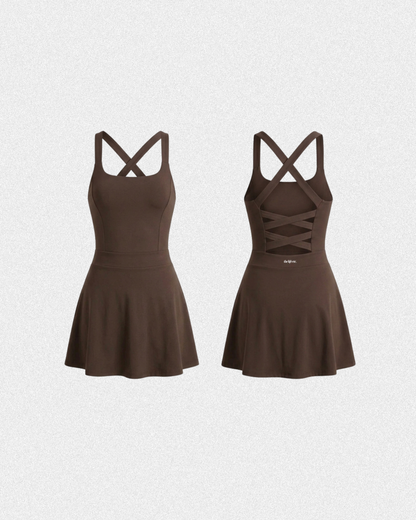 Atlantic Cross-back Tennis Dress