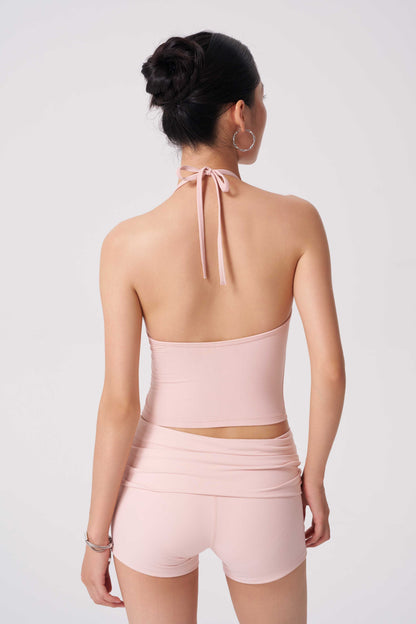 Stage Halterneck Longline Padded Cami