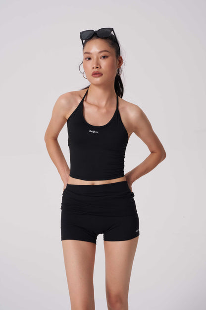 Aura Roll-over Bike Shorts