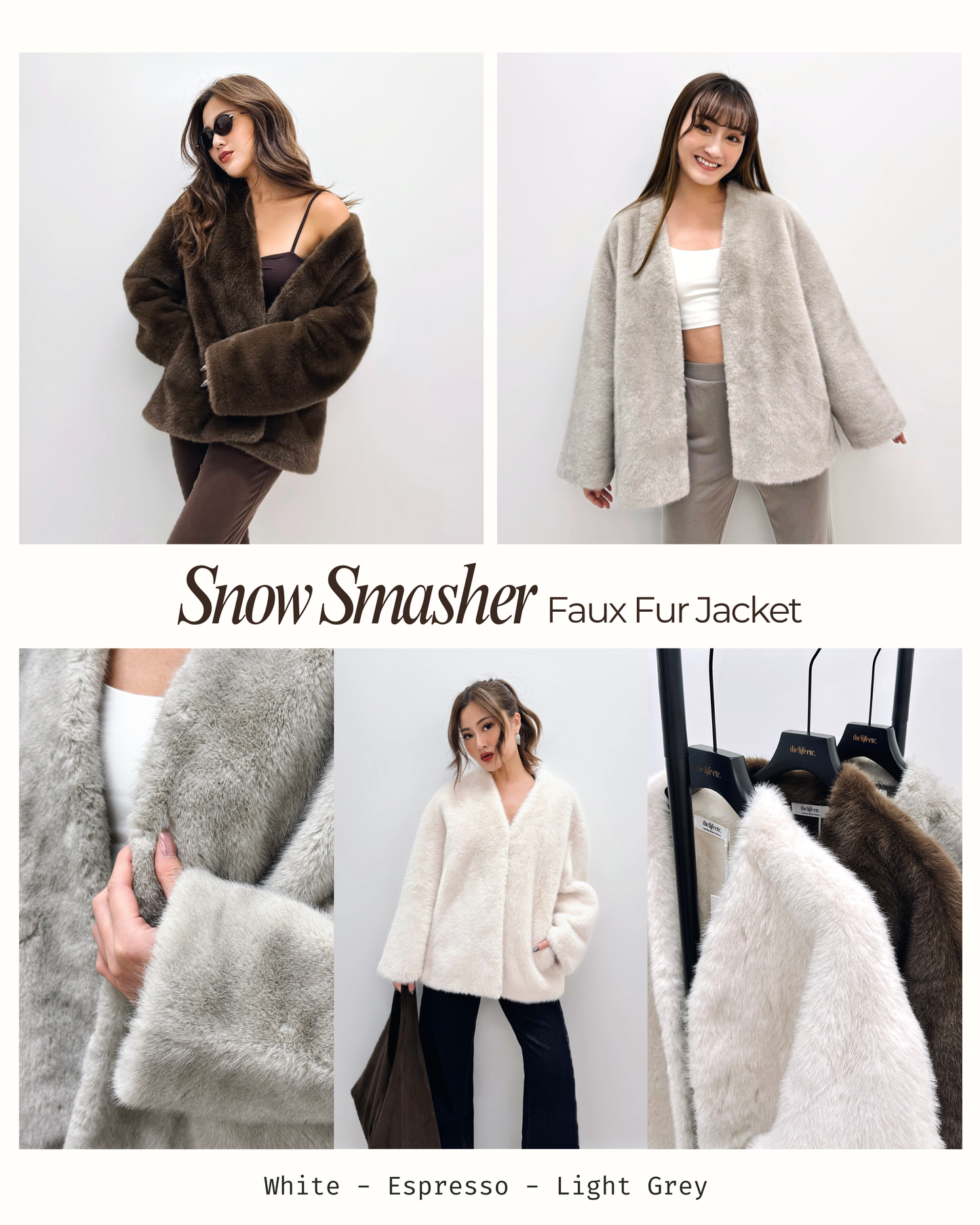 [PREMIUM] Snow Smasher Faux Fur Jacket