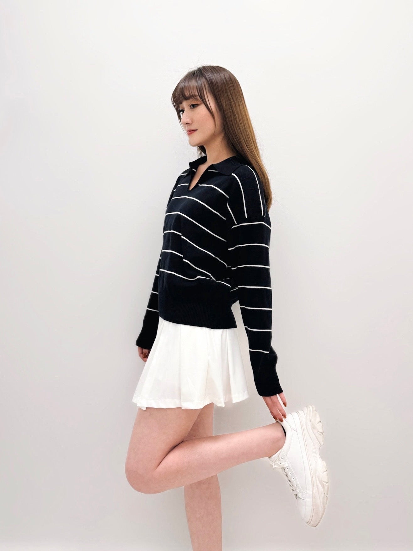 Serenity Stripe Knit Sweater