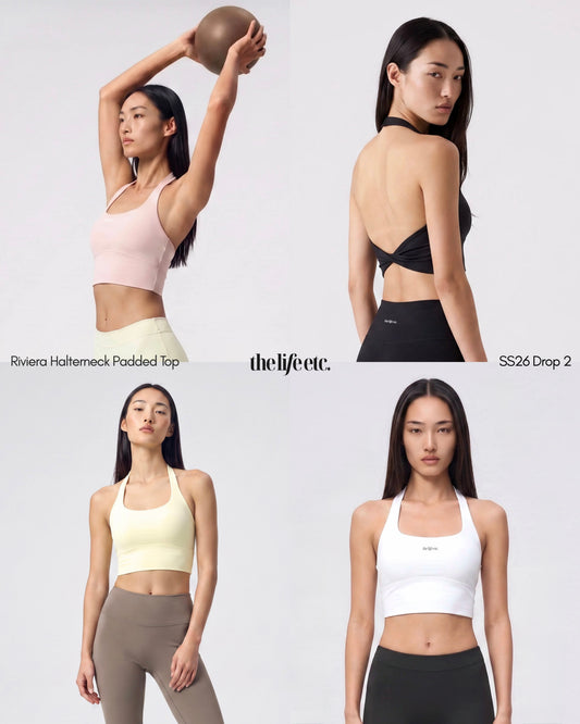 Riviera Halterneck Padded Top