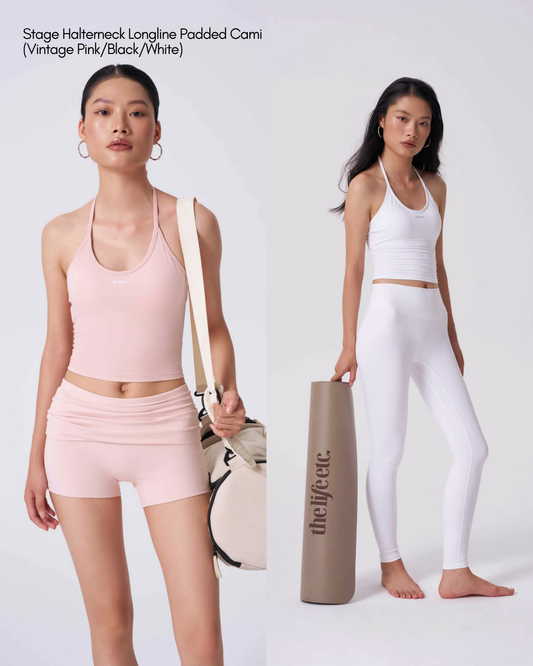 Stage Halterneck Longline Padded Cami