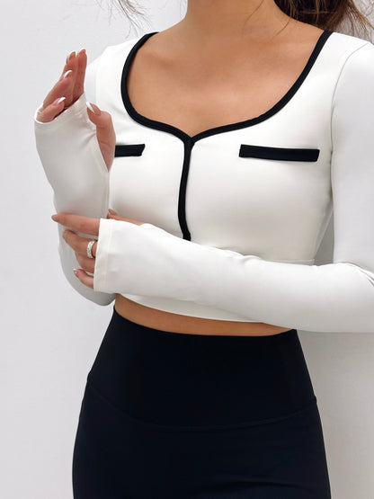 Allure Padded Long-sleeve