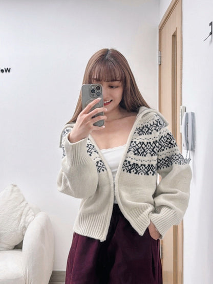 Fair Isle Knit Sweater