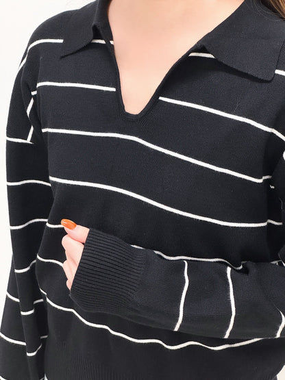 Serenity Stripe Knit Sweater