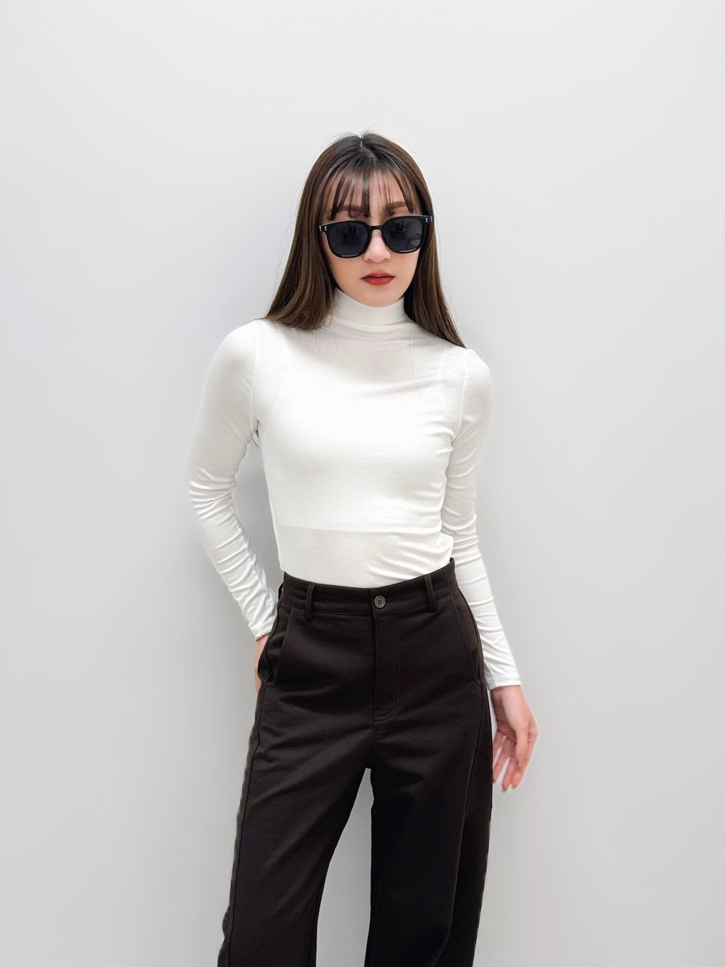 Core Luxe Turtleneck Long Sleeve