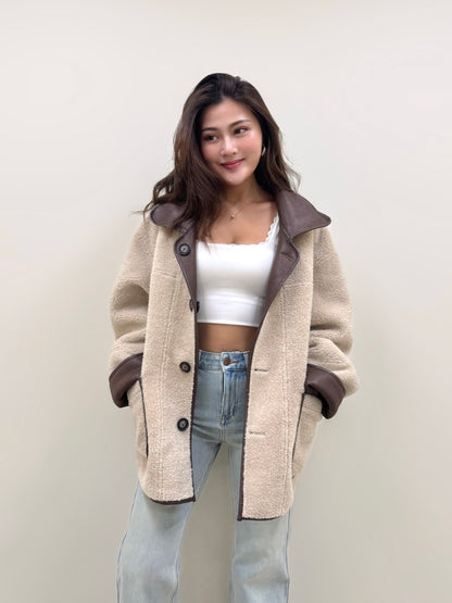 [PREMIUM] Dreamscape Faux Fur Leather Jacket