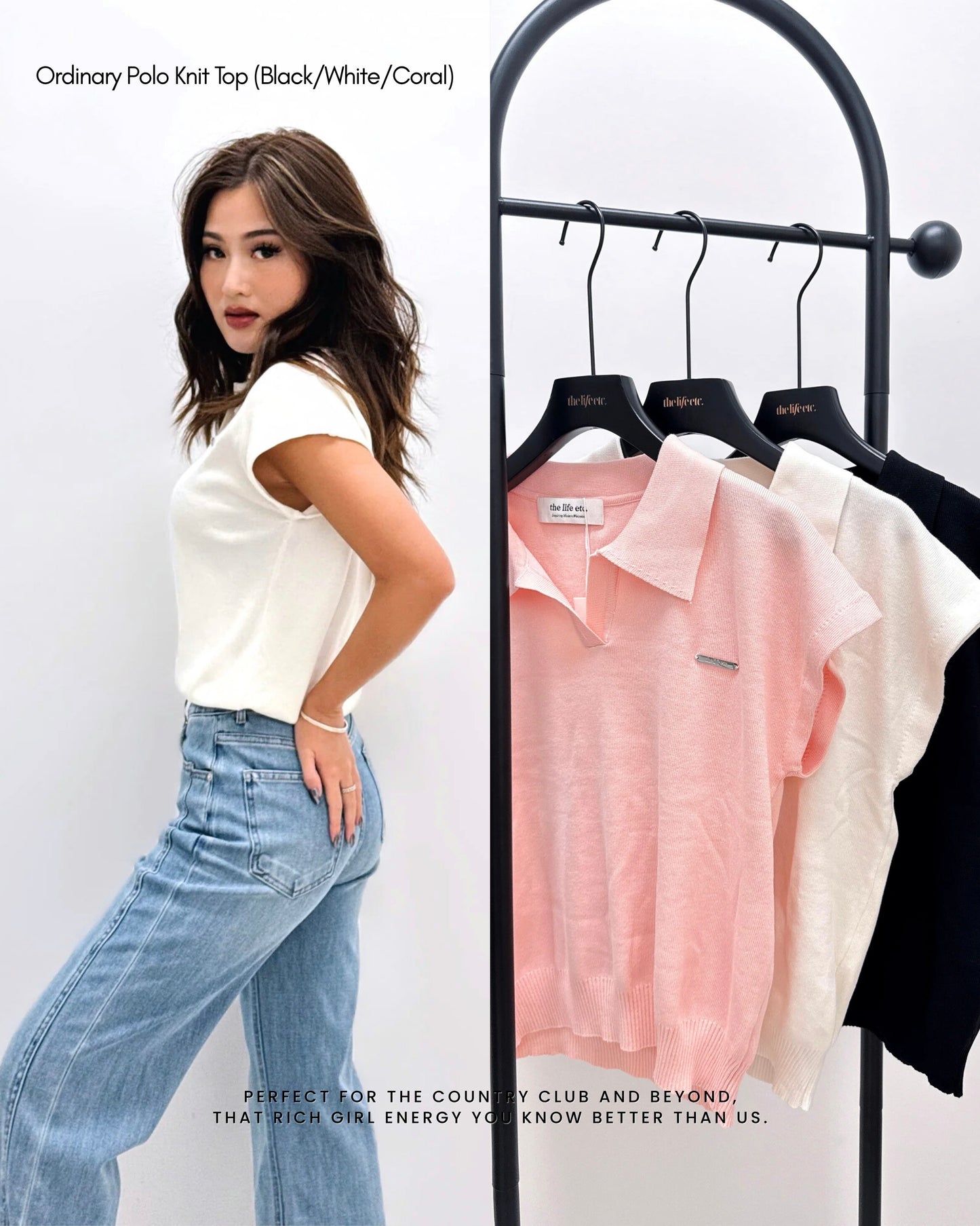 Ordinary Polo Knit Top