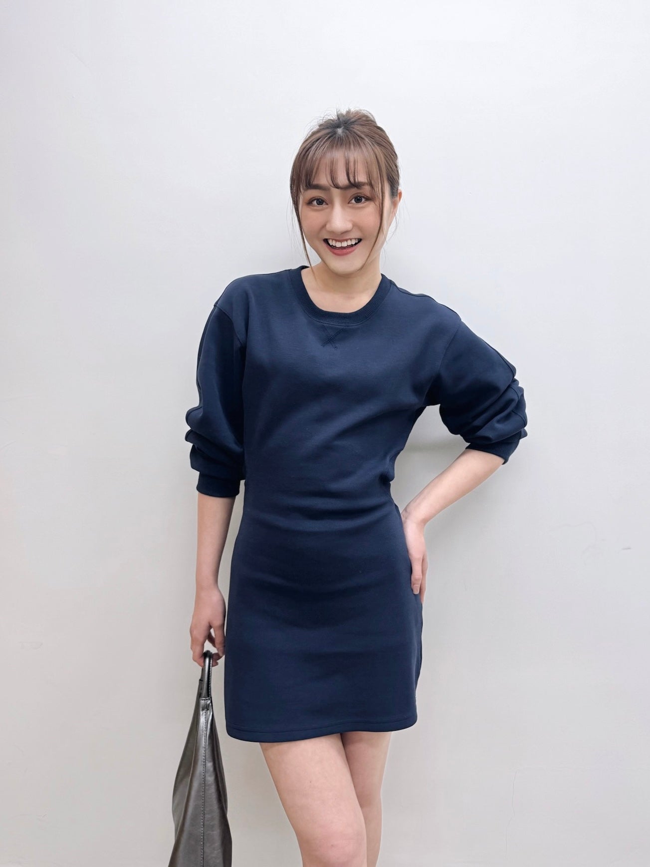 Heartie Backless Sweater Dress