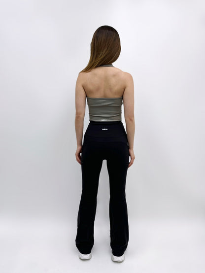 Sleek Back Halterneck Padded Top