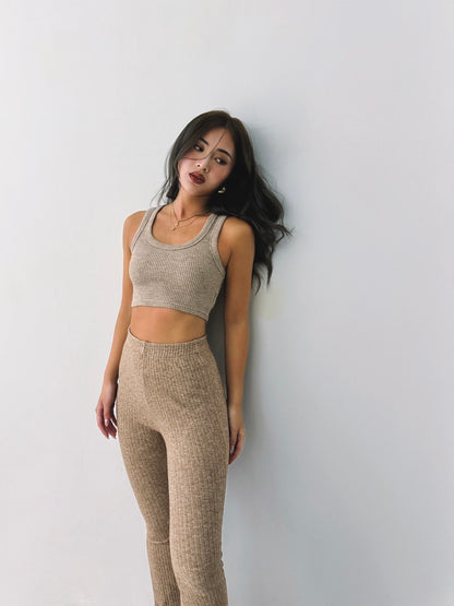 Veda Knitted Flared Pants