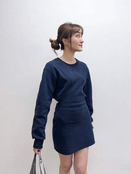 Heartie Backless Sweater Dress