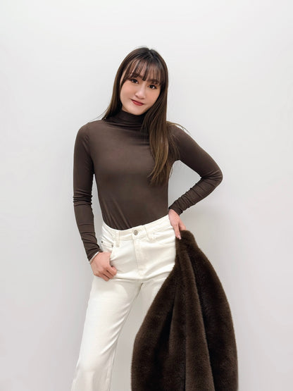 Core Luxe Turtleneck Long Sleeve