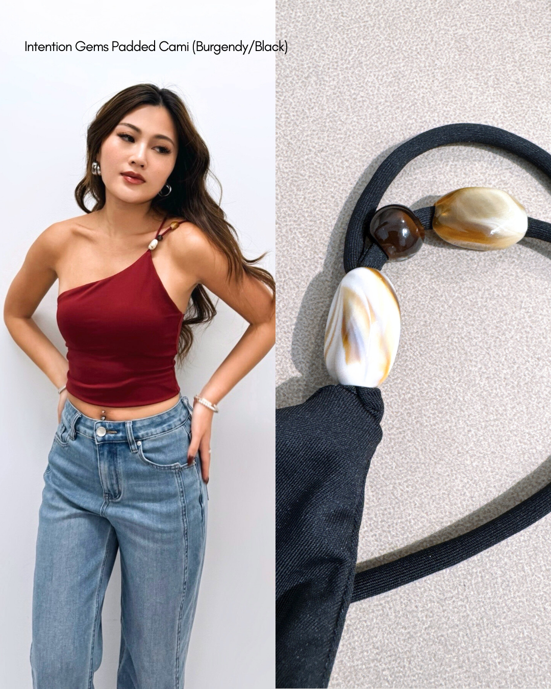 Intention Gems Padded Cami