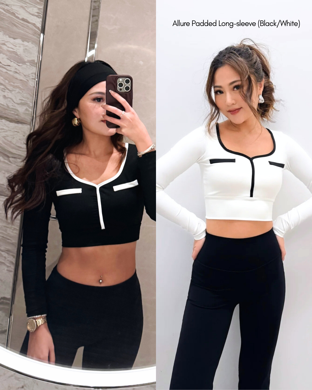 Allure Padded Long-sleeve