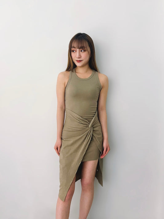 Rosette Tank Dress