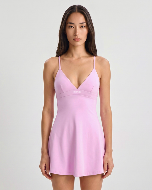 Portofino V-neck Padded Dress
