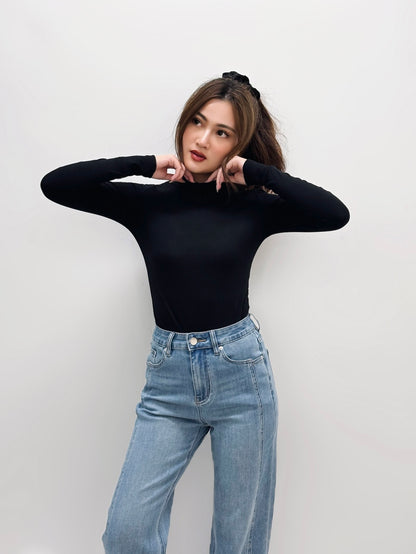 Core Luxe Turtleneck Long Sleeve