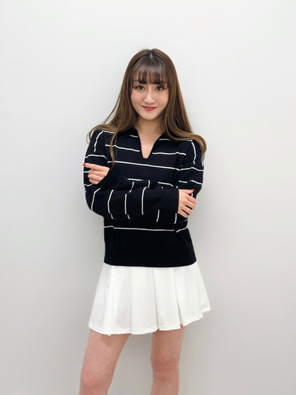 Serenity Stripe Knit Sweater