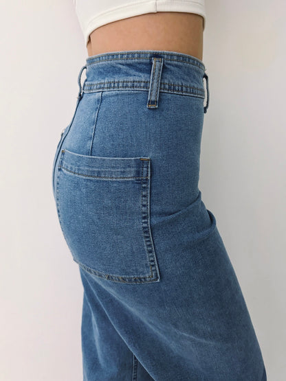 Malone High-Rise Wide-leg Jeans