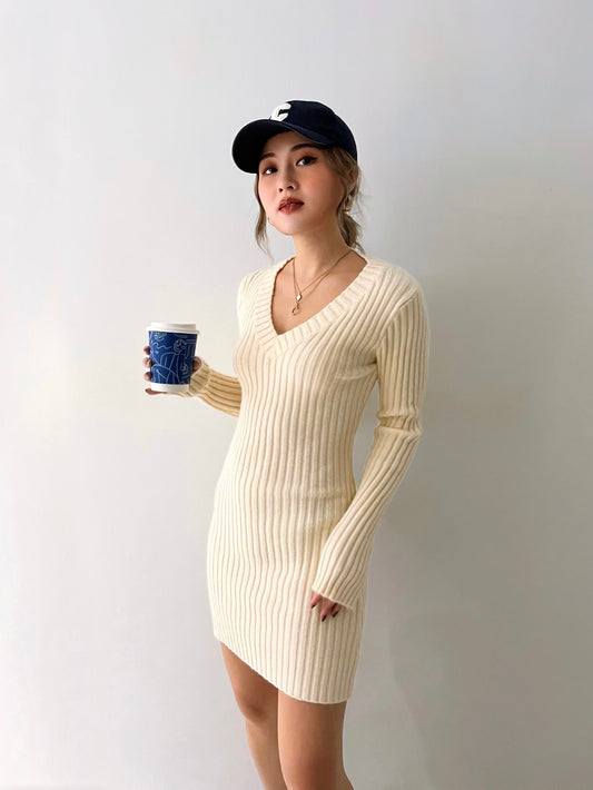 Hollis Knitted Sweater Dress