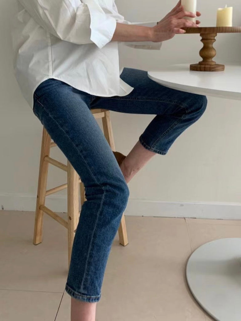[ᴘʀᴇᴍɪᴜᴍ] Classic Ankle Jeans
